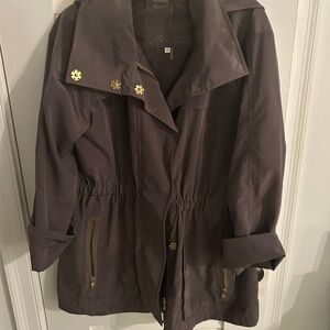 Tyler Boe Newport Rain Slicker – Olive Green/Brown Color — Size M